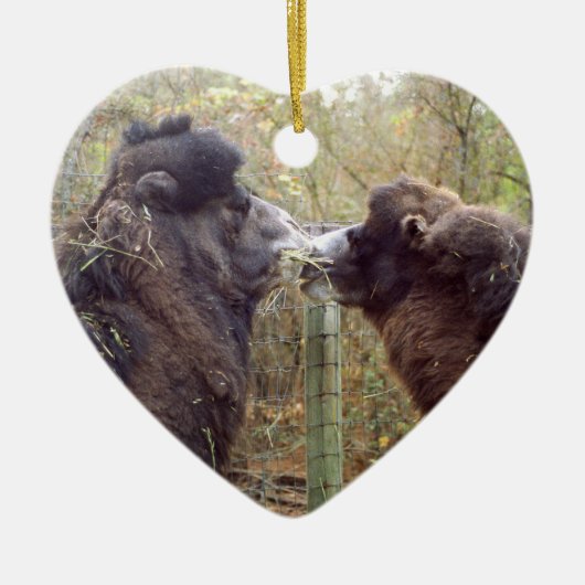 Jingle BabaとGoogle Mama セラミックオーナメント (正面)