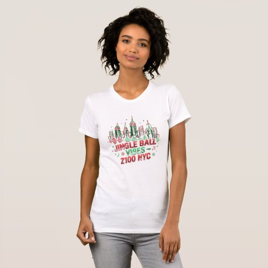 Jingle Ball Music Festival Graphic Tee Tシャツ (正面フル)
