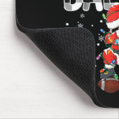 Jingle Ballers Santa Football Christmas Soccer Pla マウスパッド (コーナー)