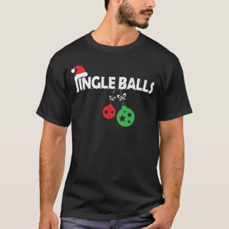 Jingle Balls Christmas – マッチングカップル栗 Tシャツ