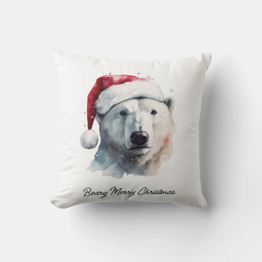 Jingle Bear Joy, custom クッション (正面)