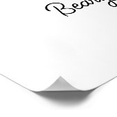 Jingle Bear Joy, custom ポスター (角)