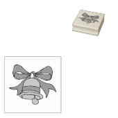 Jingle Bellマンガクリスマスベルクリップアートクリップ ラバースタンプ (押印)