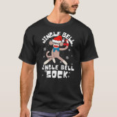 Jingle Bell Jingle Bell Sock Funny Sock Monkey Chr Tシャツ (正面)