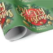 Jingle Bell Rock – クリスマス ラッピングペーパー (ロールコーナー)