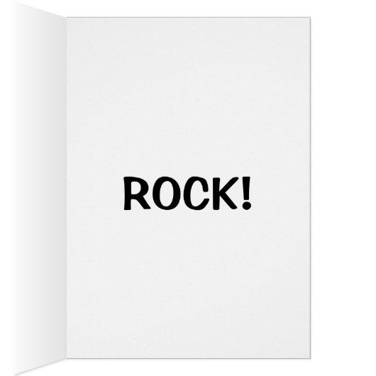 Jingle Bell Rock! Christmas Card (内側 (右))