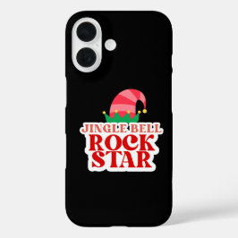Jingle Bell Rock Starグラフィック iPhone 16ケース