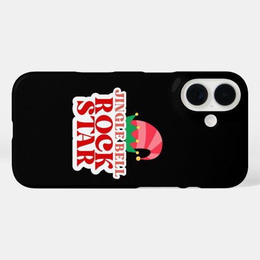 Jingle Bell Rock Starグラフィック Case-Mate iPhoneケース (裏面 (横))