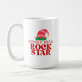 Jingle Bell Rock Star、クリスマス コーヒーマグカップ