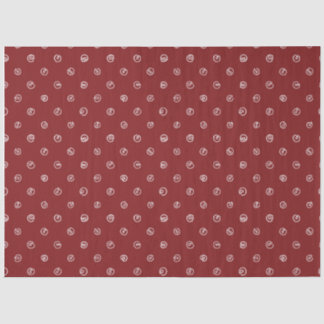 Jingle Bell Tissue Paper-Compliments Skating Santa 薄葉紙