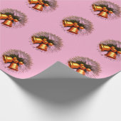 Jingle Bell Tree:エネル前向きギーTシャツデザインf ラッピングペーパー (角)