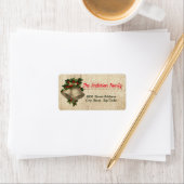 Jingle Bellsクリスマスアドレーベル ラベル (インサイチュ)