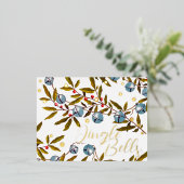 Jingle Bellsグリーティン実在グ 箔シーズンポストカード (立ち正面)