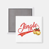 Jingle Bells All the Way マグネット (正面/裏面)