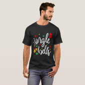Jingle Bells Jingle All The Way Xmas Gift Christma Tシャツ (正面フル)