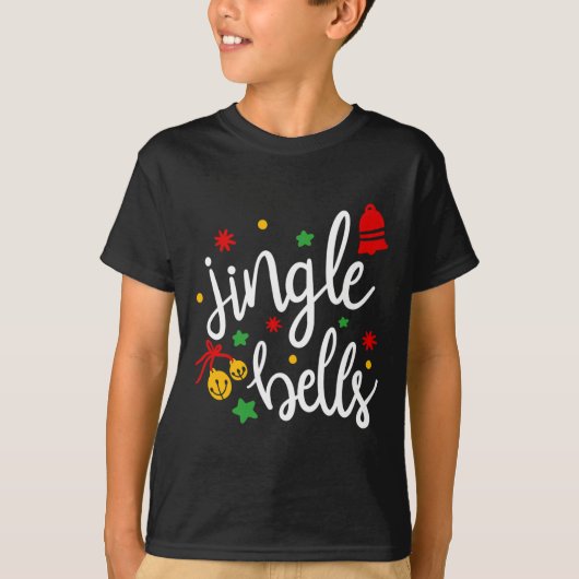 Jingle Bells Jingle All The Way Xmas Gift Christma Tシャツ (正面)