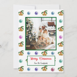 Jingle Bells, Marbles Christmas & Family Photo シーズンカード