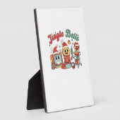 Jingle Bells Nurse, Christmas Nurse, Funny Christm フォトプラーク (側面)