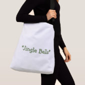 Jingle Bells Printed Create your text-Handbags クロスボディバッグ (クローズアップ)