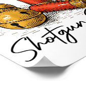 Jingle Bells Shotgun Shells (on Back) ポスター (角)