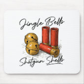 Jingle Bells Shotgun Shells (on Back)  マウスパッド (正面)