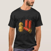 Jingle Bells Shotgun Shells (on Back)  Tシャツ (正面)
