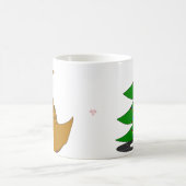 Jingle Claws Cat & Tree Holiday Mug コーヒーマグカップ (中央)