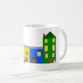 Jingle Claws Train Town Wraparound Mug #1 コーヒーマグカップ (正面右)
