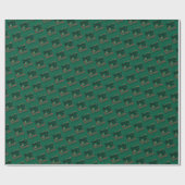 Jingle Co. Logo Festive Holiday ラッピングペーパー (フラット)