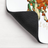 Jingle Funny Horse Ck Up Your Feet Cactus Western, マウスパッド (コーナー)