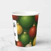 Jingle Juice Christmas Paper Cup | Festive Holiday 紙コップ (左)