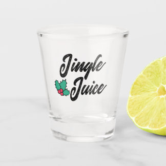 Jingle Juice Funny Christmas Shot Glass - Humor ショットグラス