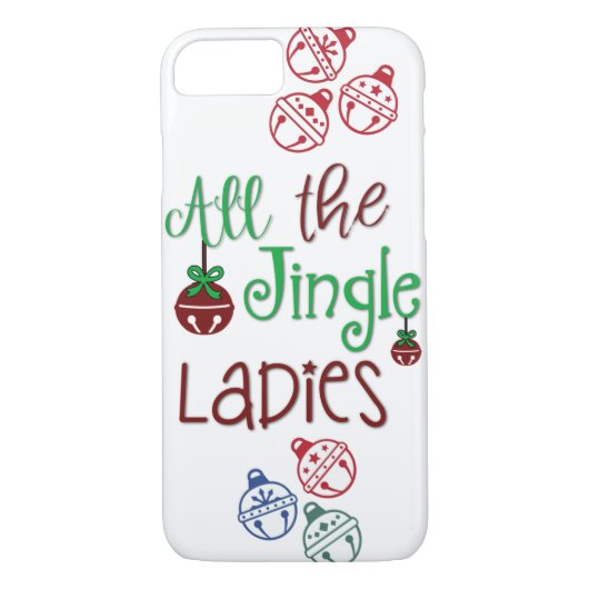 Jingle Ladies iPhoneケースすべて Case-Mate iPhoneケース (裏面)