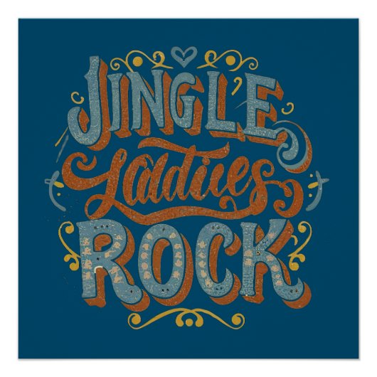 Jingle ladies rock ポスター (正面)