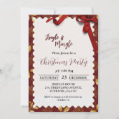 Jingle & mingleクリスマスホリデーパーティー 招待状 (正面)