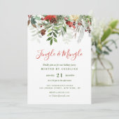 Jingle & Mingleクリスマスホリデーパーティー 招待状 (スタンド正面)