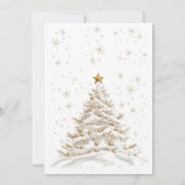 Jingle & Mingle モダンエレガント金ゴールド 招待状 (裏面)