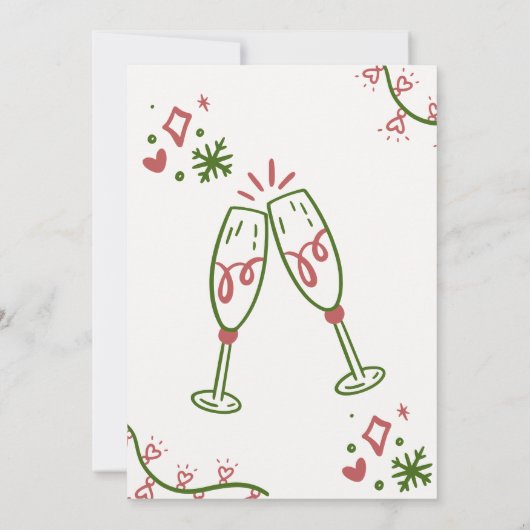 Jingle & Mingle Christmas  Holiday Party  招待状 (裏面)