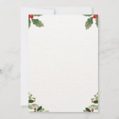 Jingle & Mingle Christmas Party Invitation  招待状 (裏面)