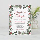Jingle & Mingle Holiday Christmas   招待状 (スタンド正面)