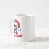 Jingle Paws And Boxer Dog Joy コーヒーマグカップ (正面左)