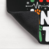 Jingle Paws Jingle Vitals Funny Vet Nurse Xmas  マウスパッド (コーナー)