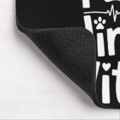 Jingle Paws Jingle Vitals Funny Vet Nurse Xmas  マウスパッド (コーナー)