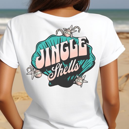 Jingle Shells – クリスマスヴィンテージビーチ Tシャツ