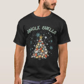 Jingle Shells Christmas Tree Snowflakes Celebratio Tシャツ (正面)