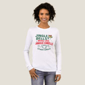 Jingle Smells Diaper Edition Mom Shirt トライブレンドＴシャツ (正面全体)