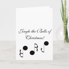 Jingle the Bells of Christmas Holiday Joy カード