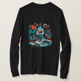 Jingle to Santa's High techクリスマスワークショップワンダーランド Tシャツ