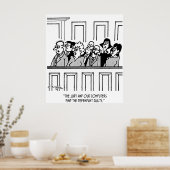 Jiring Cartoon 2640 ポスター (キッチン)