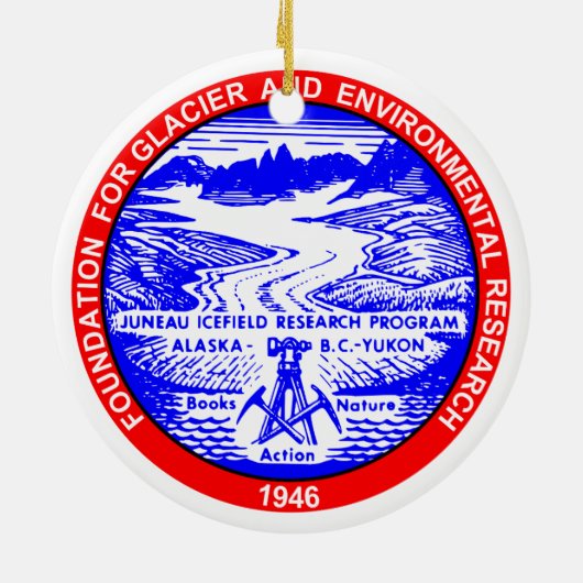 JIRP色のクリスマスツリーのオーナメント セラミックオーナメント (裏面)